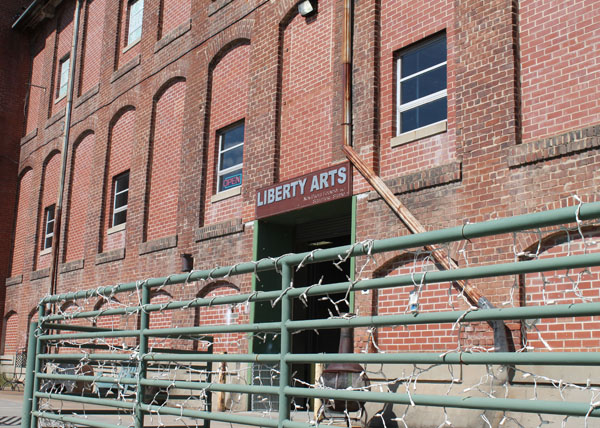 The Liberty Arts building located in Golden Belt. (Staff Photo by: Naomi Marin-Rosario)